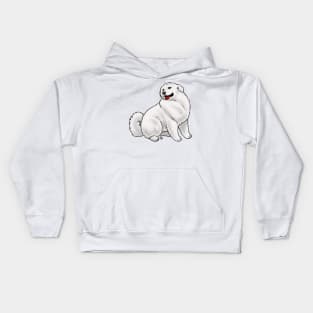 Dog - Pyrenean Mountain Dog - White Kids Hoodie